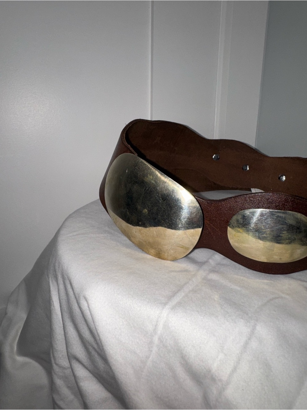Free People Yoko Hip Belt in Cognac/ Size M/L - Picture 7 of 9